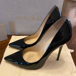 Jimmy Choo Anouk Black Heels
